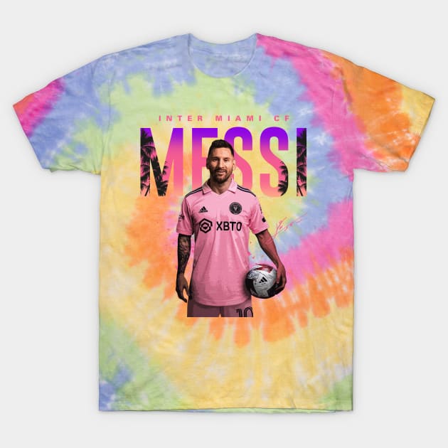 Leo Messi T-Shirt by Juantamad